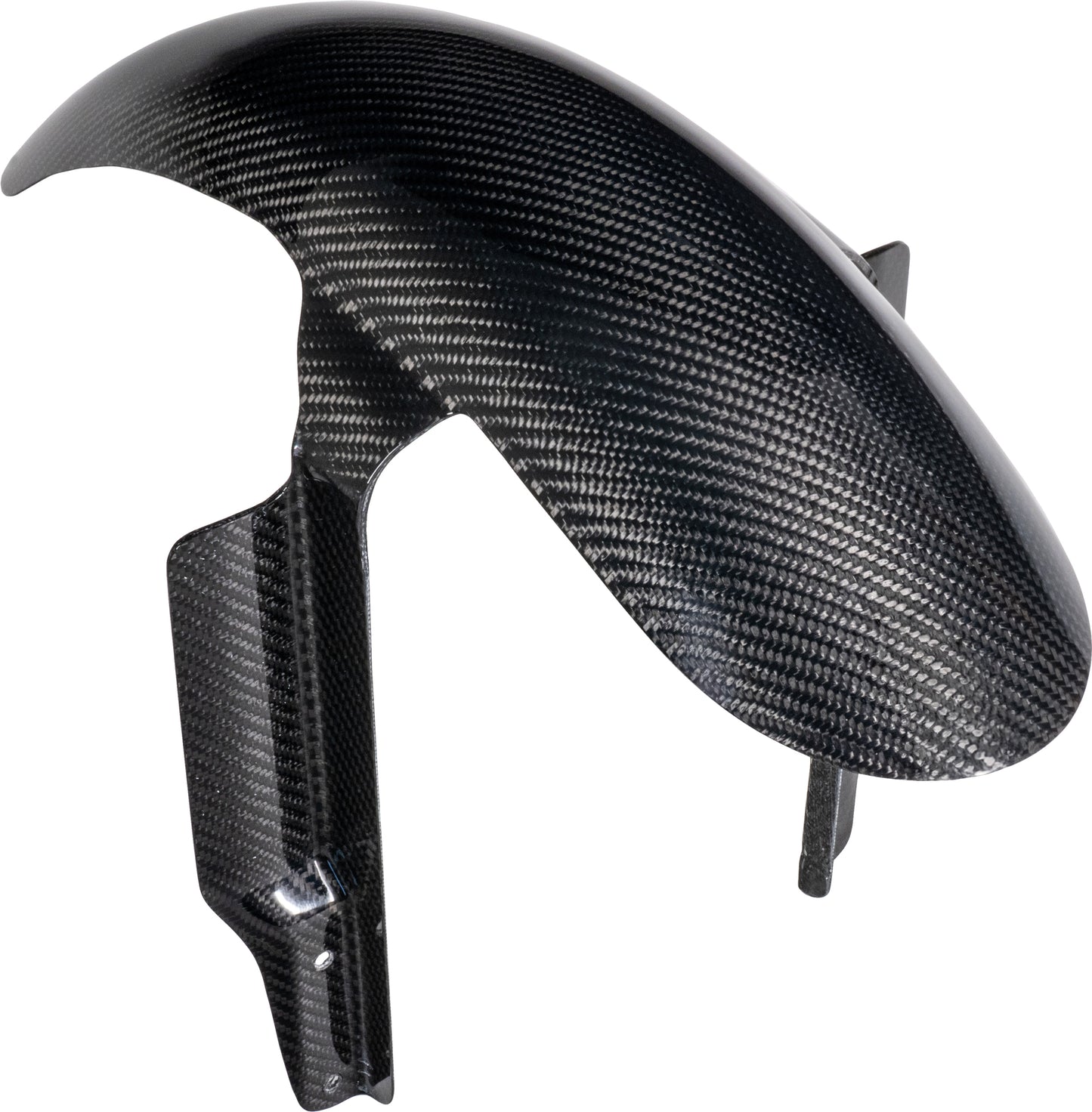 Carbon Fiber Front Fender M8 Softail W/Inverted Frnt End