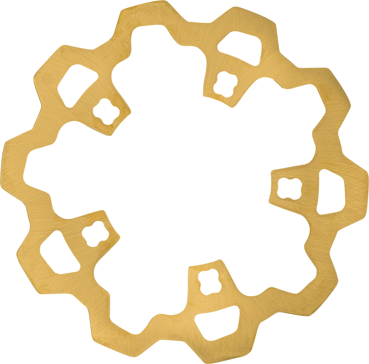 LYNDALL RACING BRAKES LLC Rotor with Gas Slots - Prodigy/Enforcer - Gold - 11.8" 3-232-2