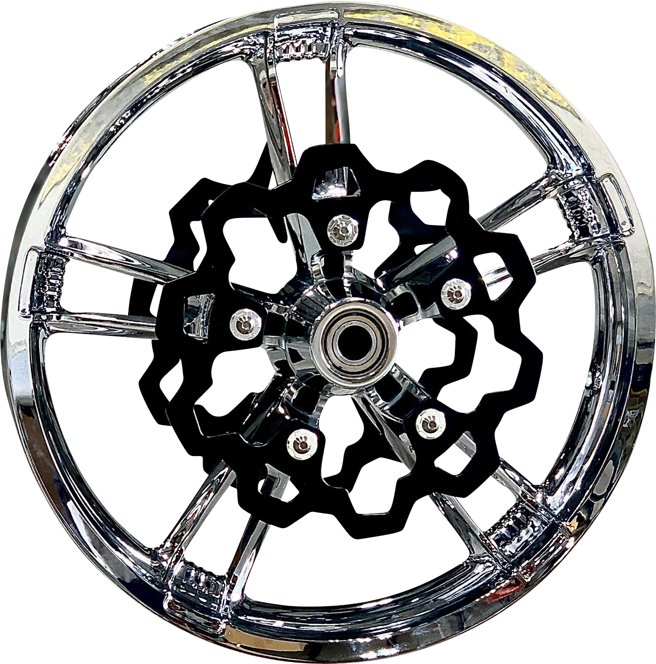 LYNDALL RACING BRAKES LLC Rotor with Gas Slots - Prodigy/Enforcer - Black - 11.8" 3-231-2