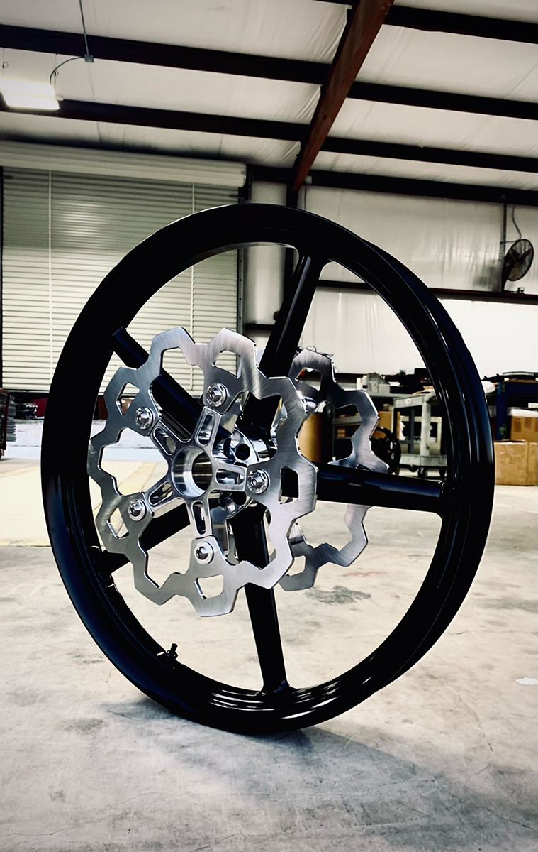 LYNDALL RACING BRAKES LLC Rotor with Gas Slots - Prodigy/Enforcer - Stainless Steel - 11.8" 3-230-2