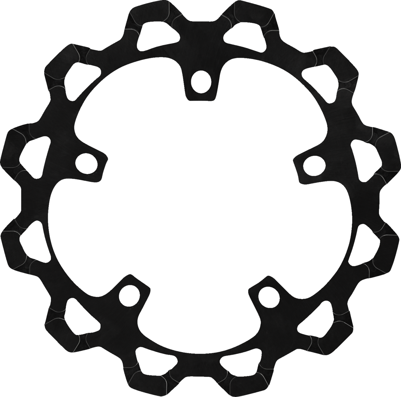 LYNDALL RACING BRAKES LLC Brake Rotor - Front - 13" - Black 5-631