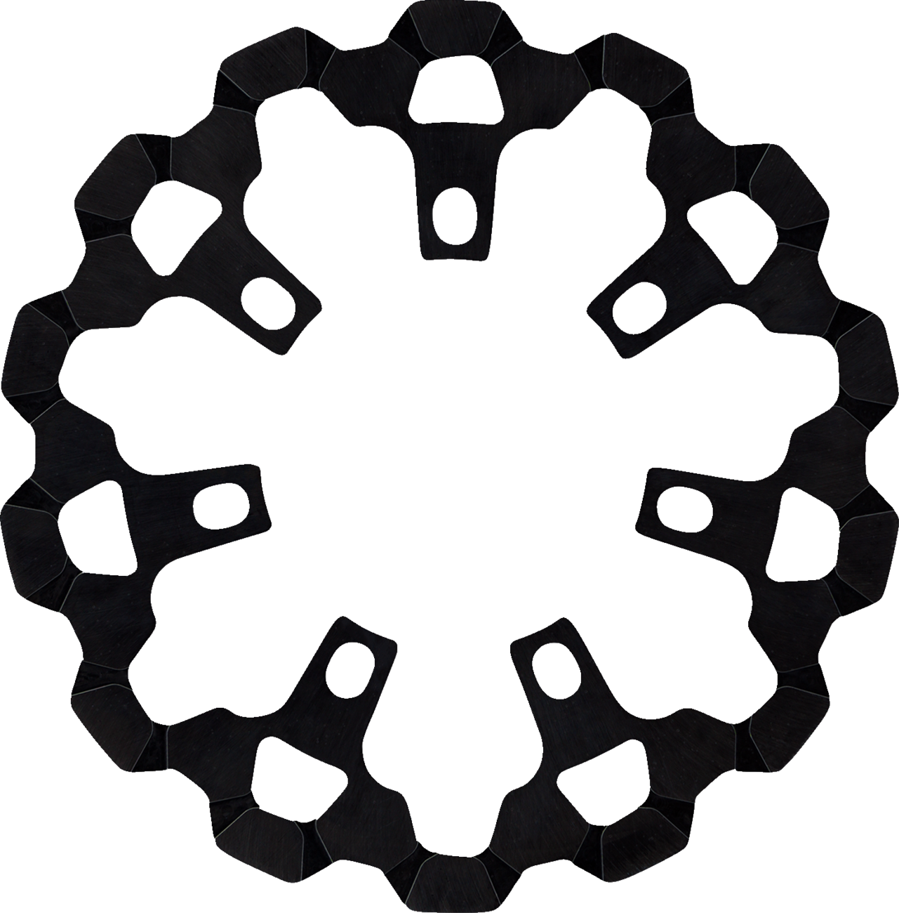 LYNDALL RACING BRAKES LLC Brake Rotor - Front - 11-13/16" - Black 3-621
