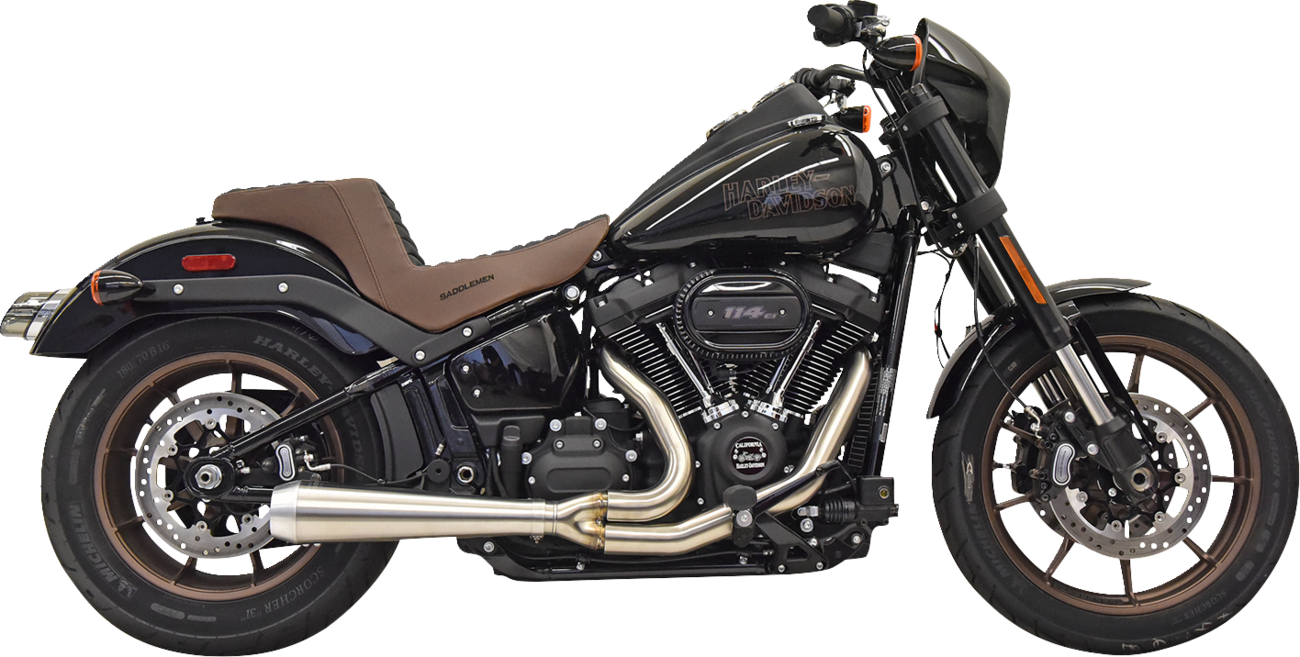 BASSANI XHAUST 2-into-1 Road Rage III Exhaust System - 49-State - Stainless 1S72SSE