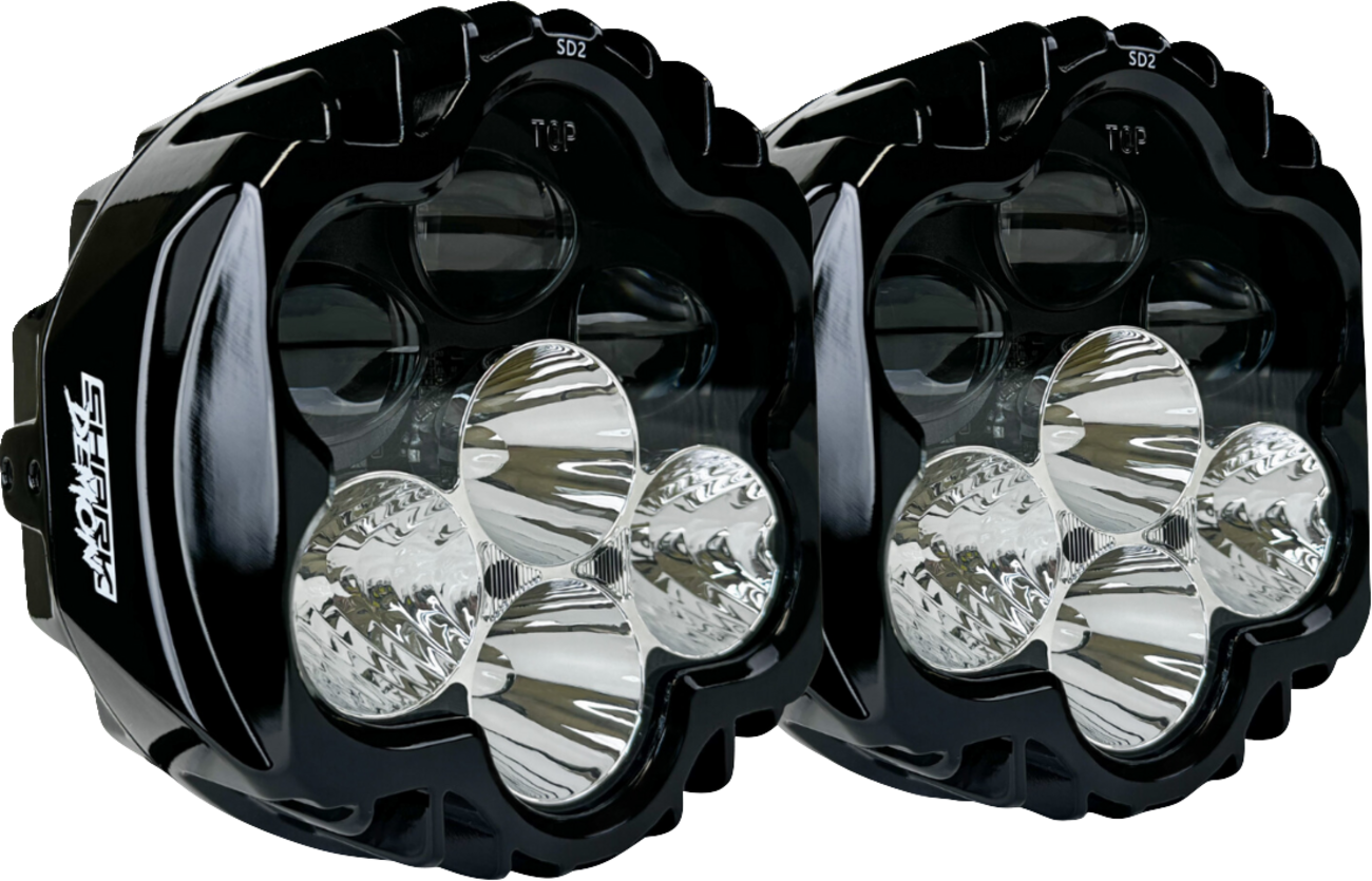CUSTOM DYNAMICS Shark Demon* 2 Headlight - Road Glide SD2-RG-WW