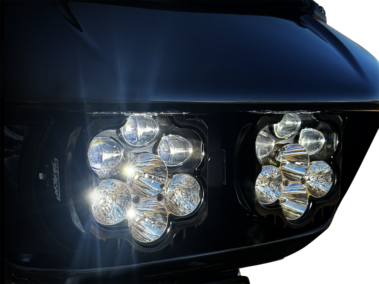 CUSTOM DYNAMICS Shark Demon* 2 Headlight - Road Glide SD2-RG-WW