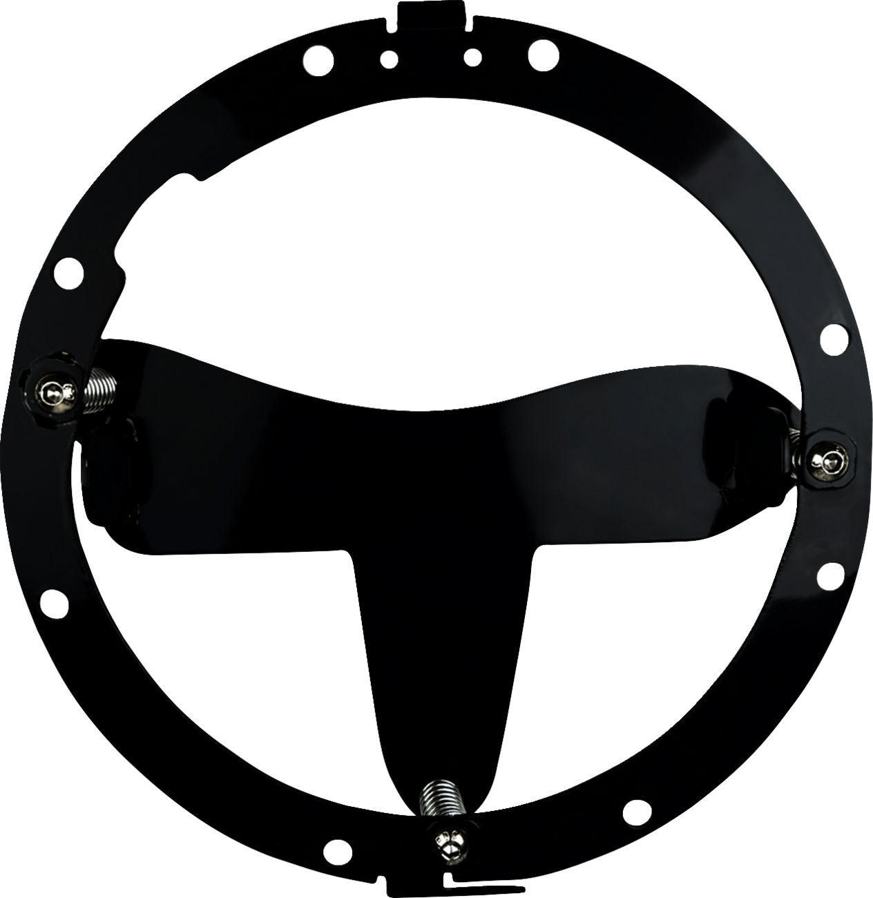 CUSTOM DYNAMICS LED Headlight - Shark Demon? - Harley-Davidson? SD2-BW-W