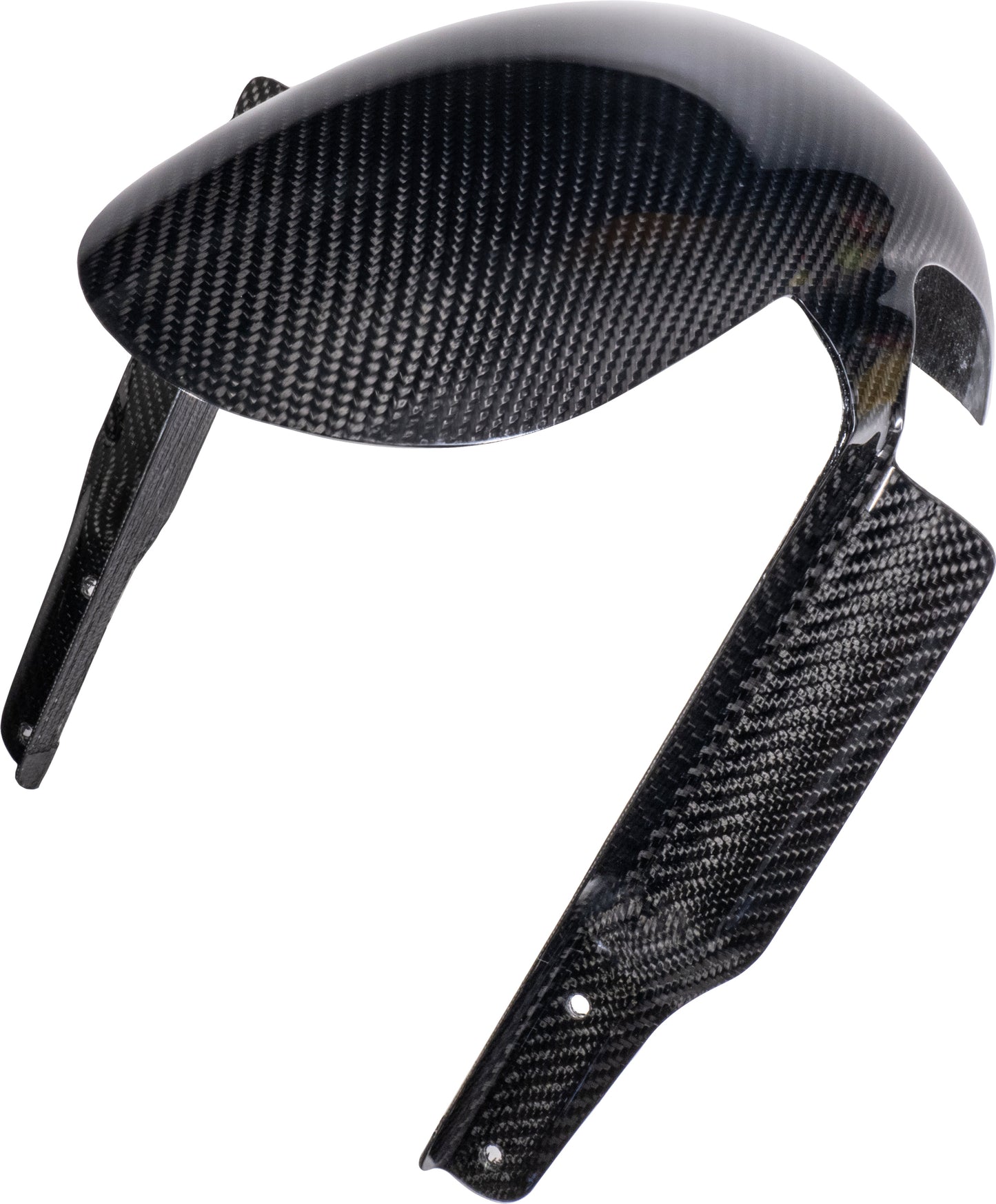 Carbon Fiber Front Fender M8 Softail W/Inverted Frnt End