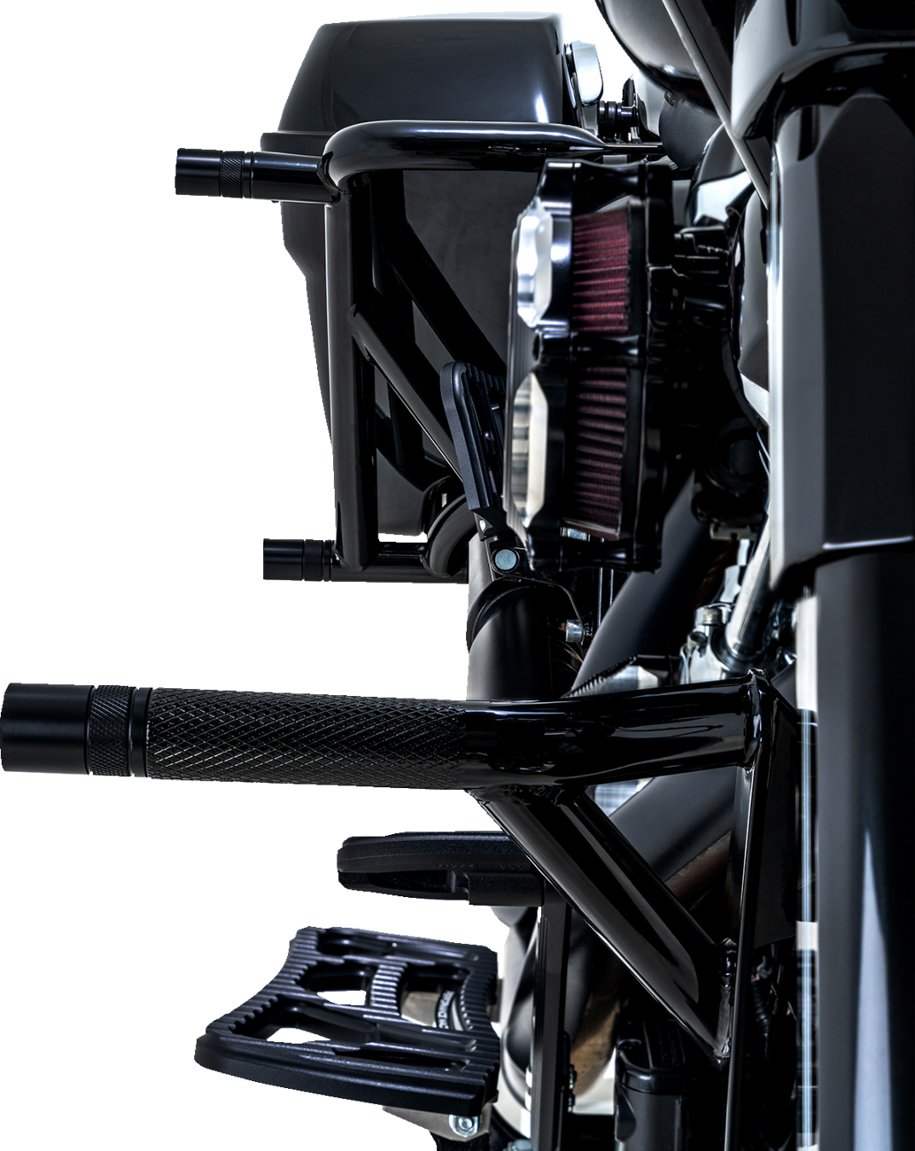 BURLY BRAND Front Brawler Kit - Sub Assembly - Black - Touring SA-3013-001
