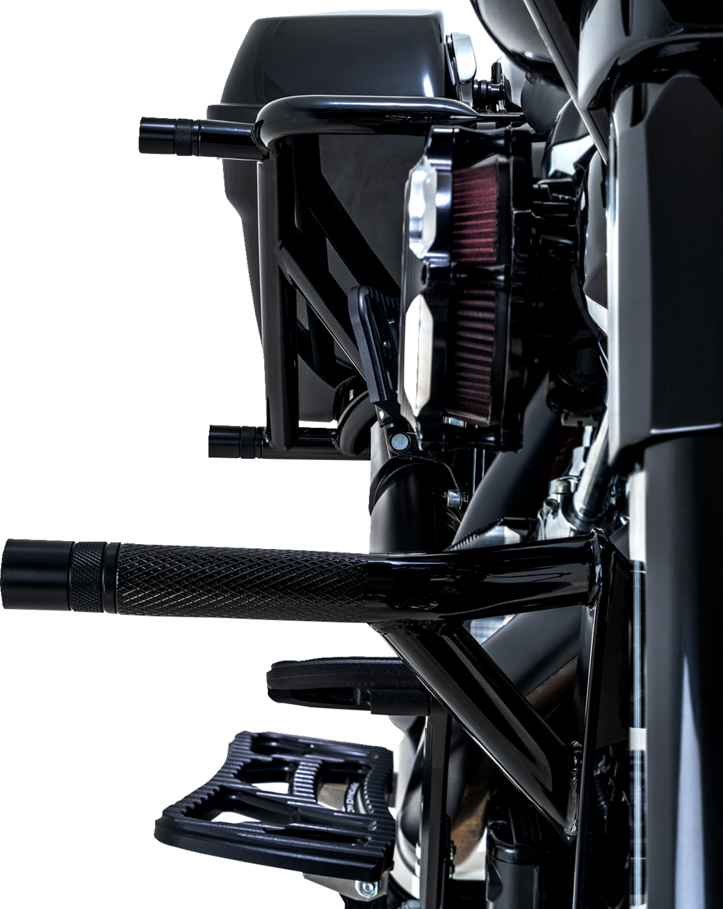 BURLY BRAND Rear Brawler Kit - Sub Assembly - Black - Touring SA-3013-002