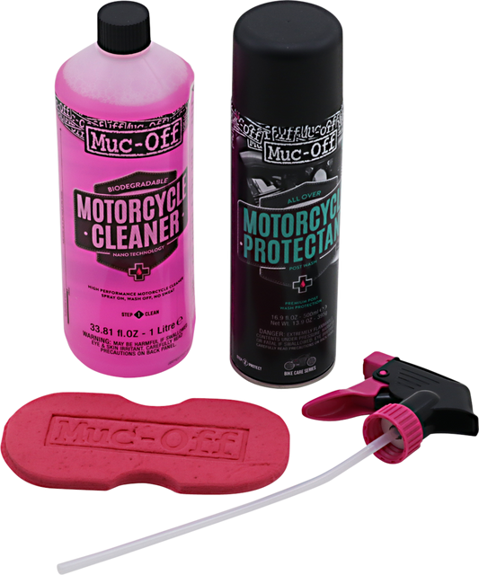 MUC-OFF USA Cleaner/Spray Duo with Sponge 20020US