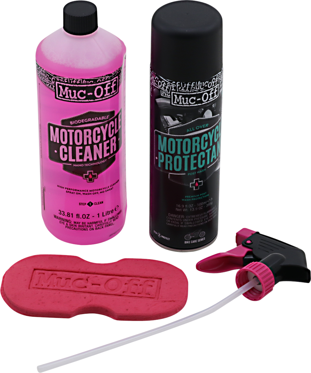 MUC-OFF USA Cleaner/Spray Duo with Sponge 20020US
