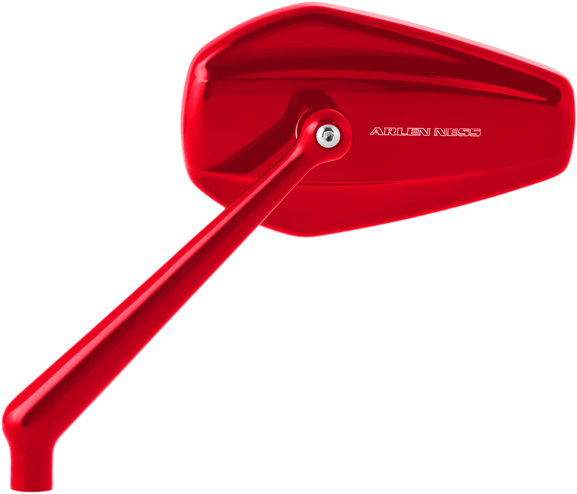ARLEN NESS Mini Stocker Mirror - Red - Right 13-155
