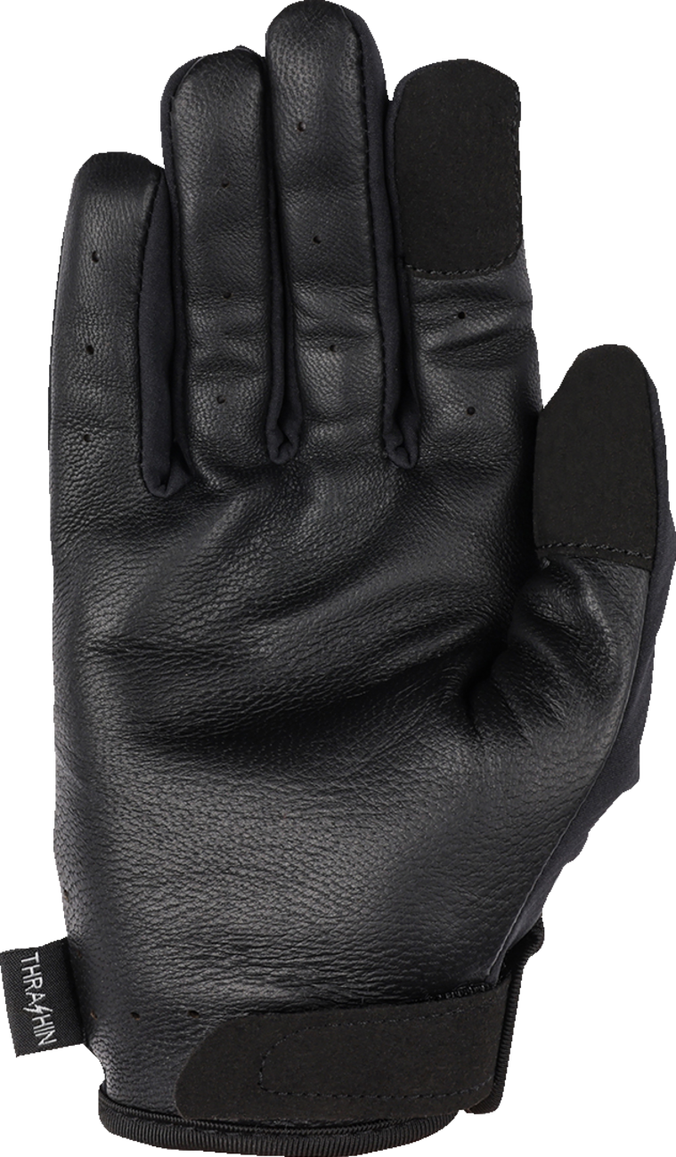 THRASHIN SUPPLY CO. Windbreaker Stealth Gloves - Black - XL SV1-19-11