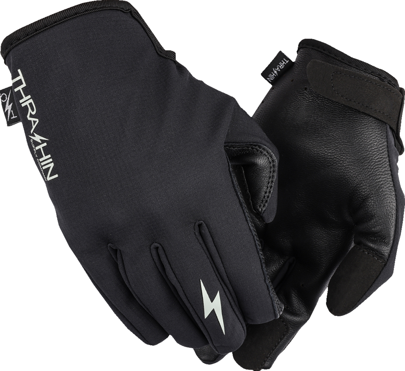 THRASHIN SUPPLY CO. Windbreaker Stealth Gloves - Black - XL SV1-19-11