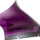 KLOCK WERKS Kolor Flare* Sport Windshield - 9" - Purple - FLTR KWW-01-0673