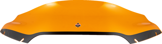 KLOCK WERKS Kolor Flare* Sport Windshield - 6" - Orange - FLTR KWW-01-0661