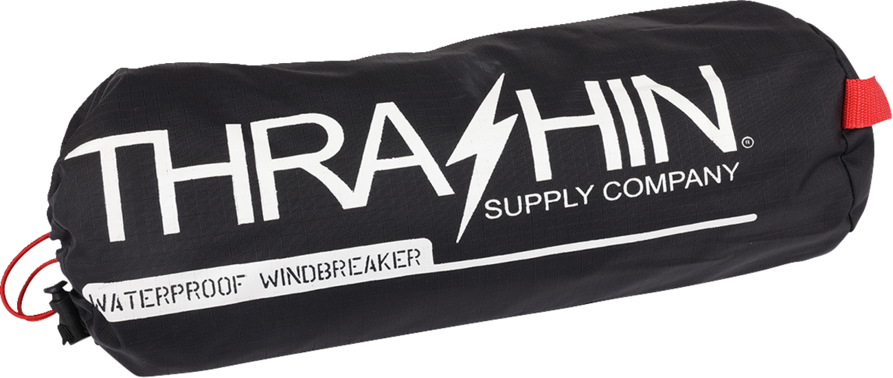 THRASHIN SUPPLY CO. Waterproof Mission Rain Jacket - Black - XL TMJ-15-11
