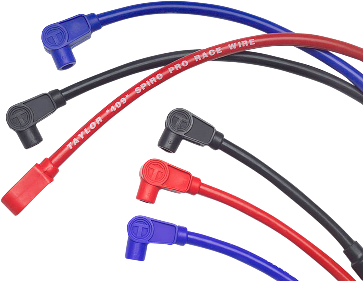 SUMAX 10.4 mm Spark Plug Wire - '82-'94 FXR - Black 49035
