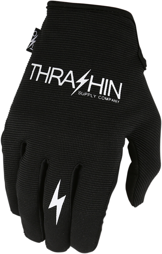 THRASHIN SUPPLY CO. Stealth Gloves - Black - Large SV1-01-10