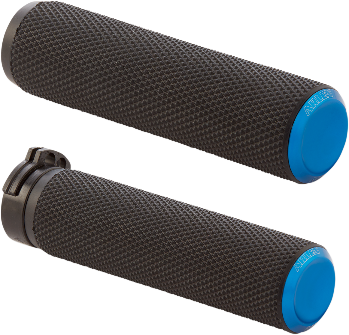 ARLEN NESS Grips - Knurled - Cable - Blue 07-335