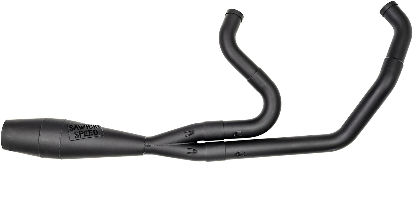 2in1 M8 Softail Shorty Cannon Black