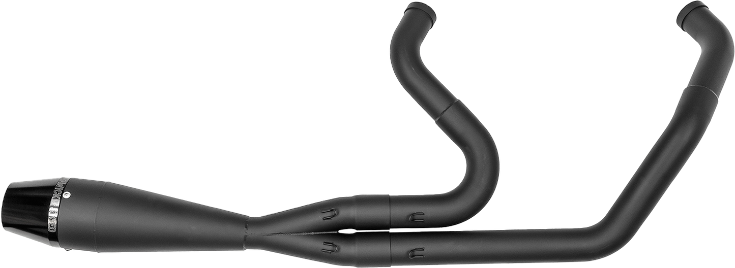 2in1 M8 Softail Shorty Pipe Black