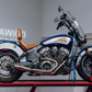 Indian Scout Shorty Cannon Brushed Ss
