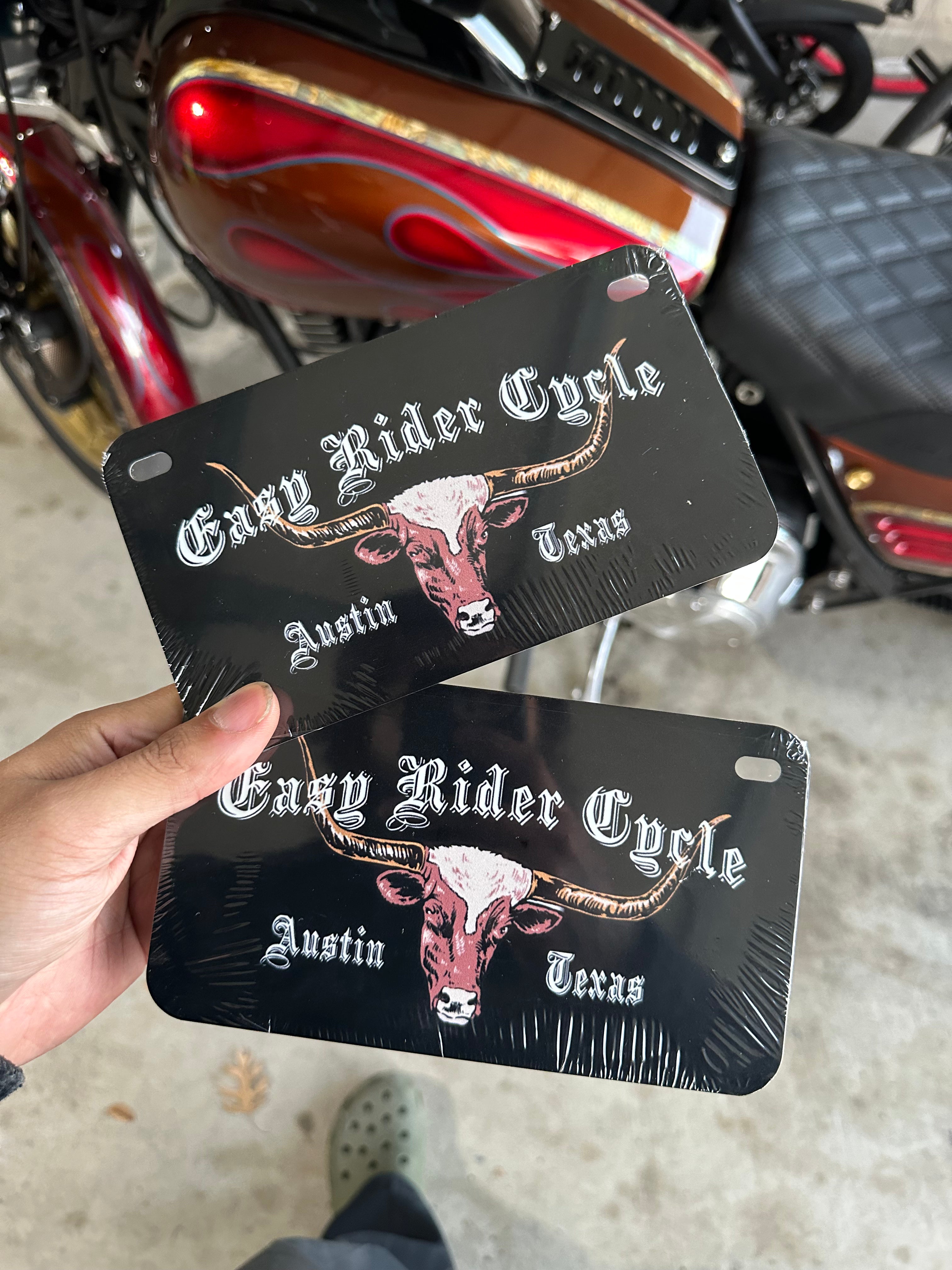 License Plate – Easy Rider Cycle