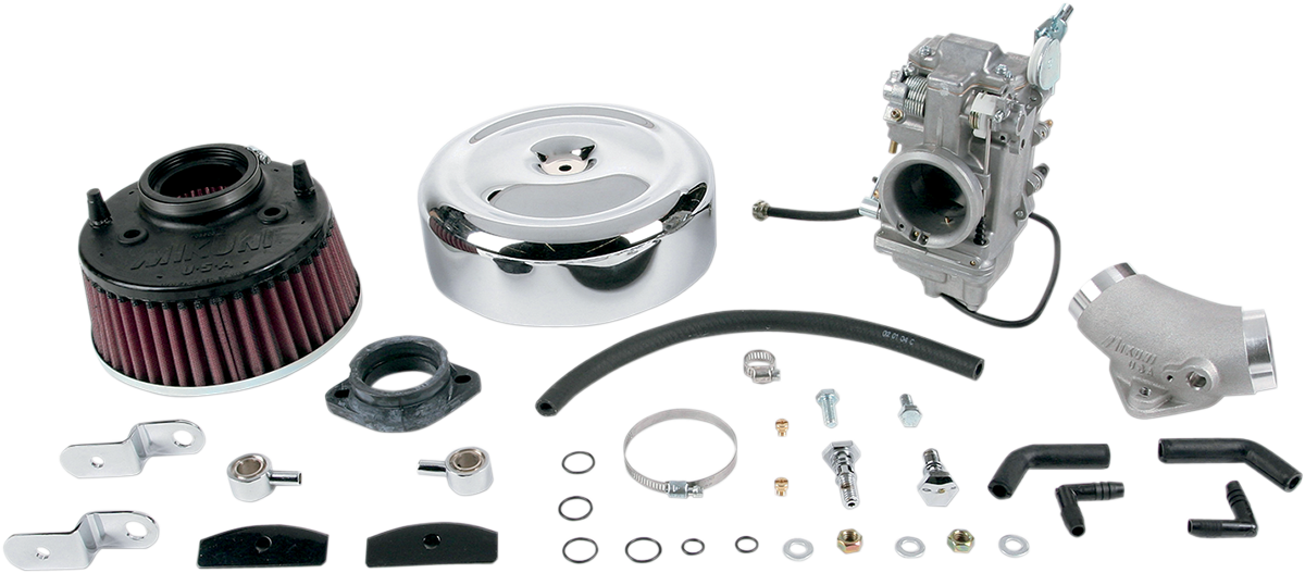 MIKUNI Smoothbore Carburetor Total Kit - HSR45 - Twin Cam 45-4