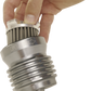 PC RACING Flo? "Spin-on" Oil Filter - Polished Aluminum - Aprilia/BMW/Buell/H-D/Moto Guzzi/Yamaha PCS4C