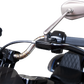 ARLEN NESS Mirror - Mini Stocker - Side View - Oval - Titanium - Left 13-168