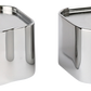THRASHIN SUPPLY CO. Spacers - Riser - 1/2" - Chrome TSC-9800-3