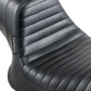 LE PERA Daytona Sport Seat - Pleated - Black - FXR '82-'00 L-541PT