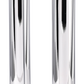 THRASHIN SUPPLY CO. Risers - Hole Shot - 10" - Chrome TSC-1010-3