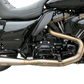 HAWG HALTERS Mid Control Conversion Kit - Black - Knurled Pegs - FLH/FLT MCK-FH16AS-FK