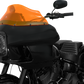 KLOCK WERKS Kolor Flare* Windshield - 9" - Orange Ice - FXRP KWW-02-0608