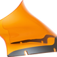 KLOCK WERKS Kolor Flare* Sport Windshield - 9" - Orange - FLTR KWW-01-0668