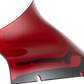 KLOCK WERKS Kolor Flare* Sport Windshield - 9" - Red - FLTR KWW-01-0670