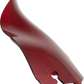 KLOCK WERKS Kolor Flare* Sport Windshield - 6-1/2" - Red - FLH KWW-01-0684