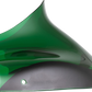 KLOCK WERKS Kolor Flare* Windshield - 8" - Green - FLTR KWW-01-0692