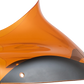 KLOCK WERKS Kolor Flare* Windshield - 8" - Orange - FLTR KWW-01-0689
