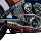 Indian Scout Shorty Cannon Brushed Ss