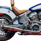 Indian Scout Mid Length Cannon Brushed Ss