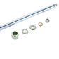 FXR Rear Axle Kit Zinc Plated