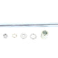 FXR Rear Axle Kit Zinc Plated