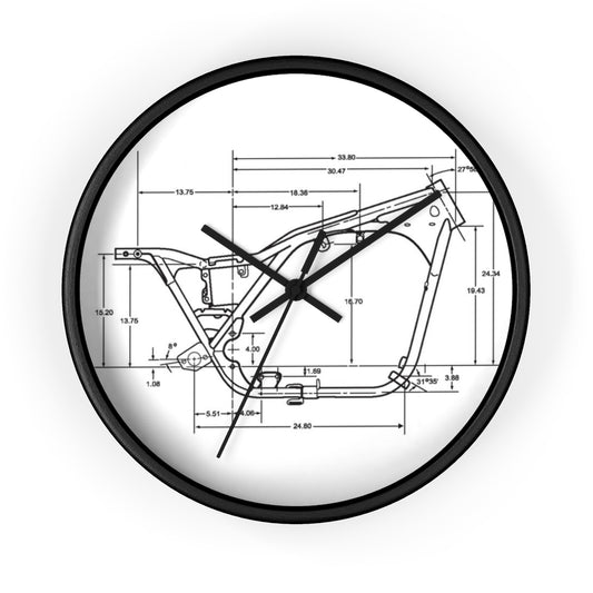 Framed Up Clock