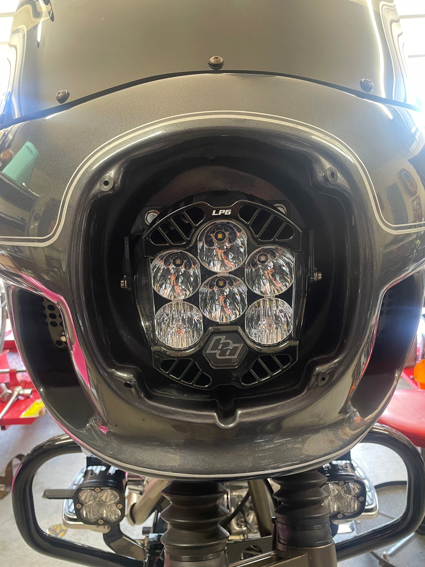 FXRT Style Fairing Baja LP6 Bracket