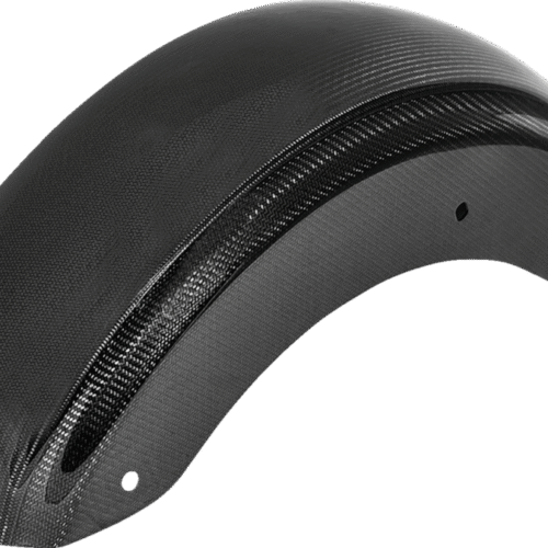 SADDLEMEN Carbon Fiber Rear Fender - Gloss - Touring '09-'25 CF-809-07-004