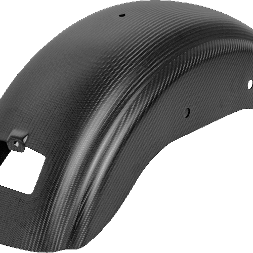 SADDLEMEN Rear Fender - Carbon Fiber/Matte - FXLR/S/ST CF-818-29-001M