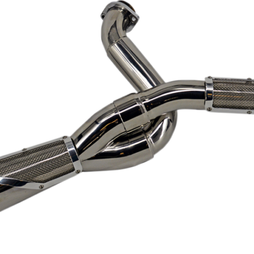 TRASK 2-into-1 Big Sexy Exhaust System - Polished Stainless Steel TM-5110PO